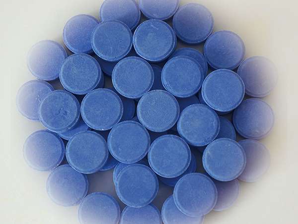 三氯异氰尿酸20克蓝片-消杀威泳池消毒片-水处理化学品