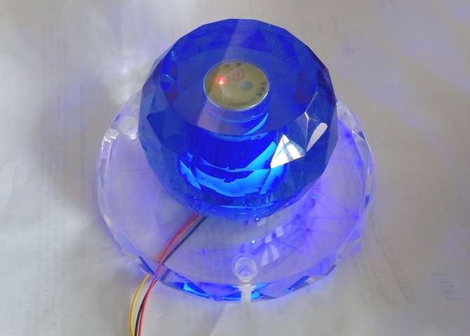蓝色水晶球感应器-水疗控制器-触摸感应控制器-SPA开关延时感应控制器 