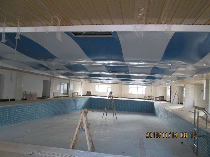 吉林广泽紫晶城游泳池水处理设备安装工程